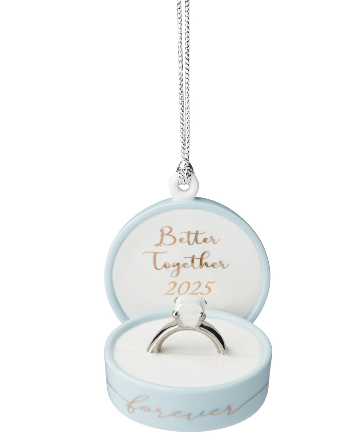 Lenox 2025 Together Forever Ring Box Ornament - Multi | Macy's
