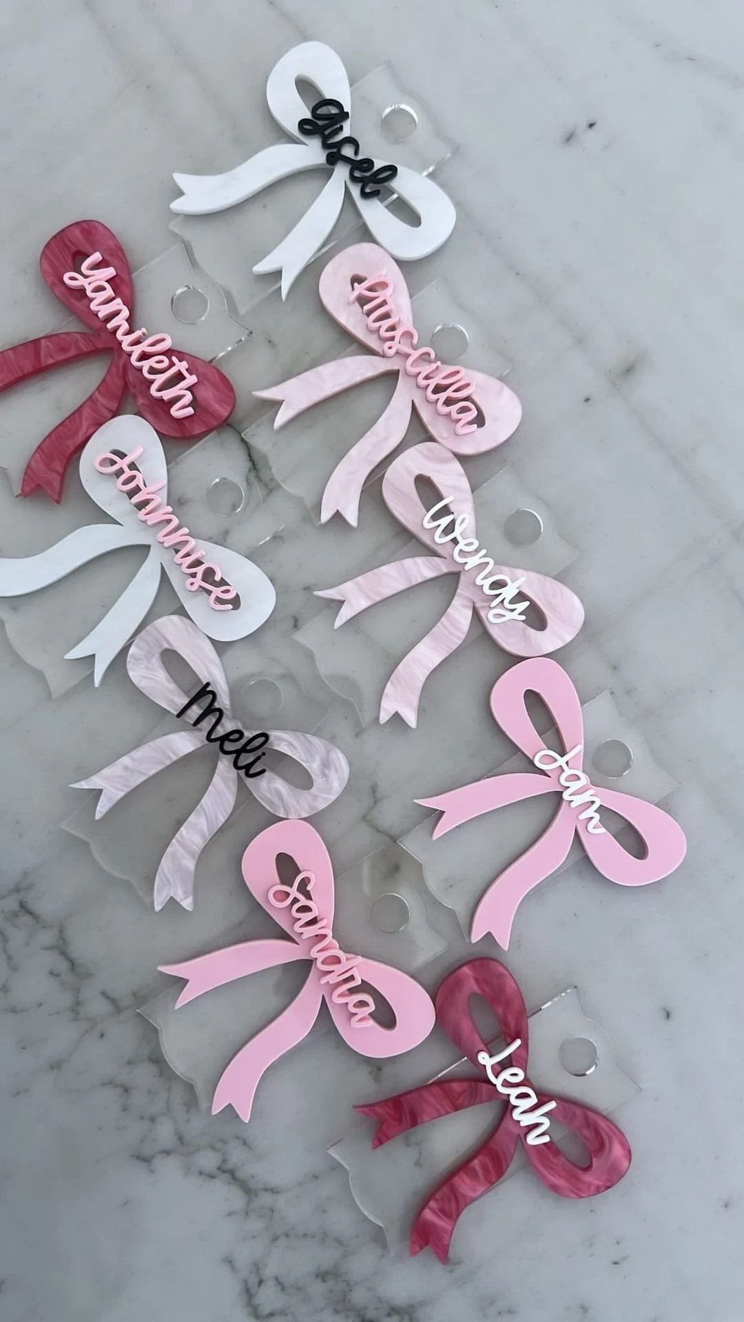 Coquette Bow 20/30 or 40 oz H2.0 Stanley Tumbler Lid Topper, Personalized Stanley Tumbler Topper,... | Etsy (US)