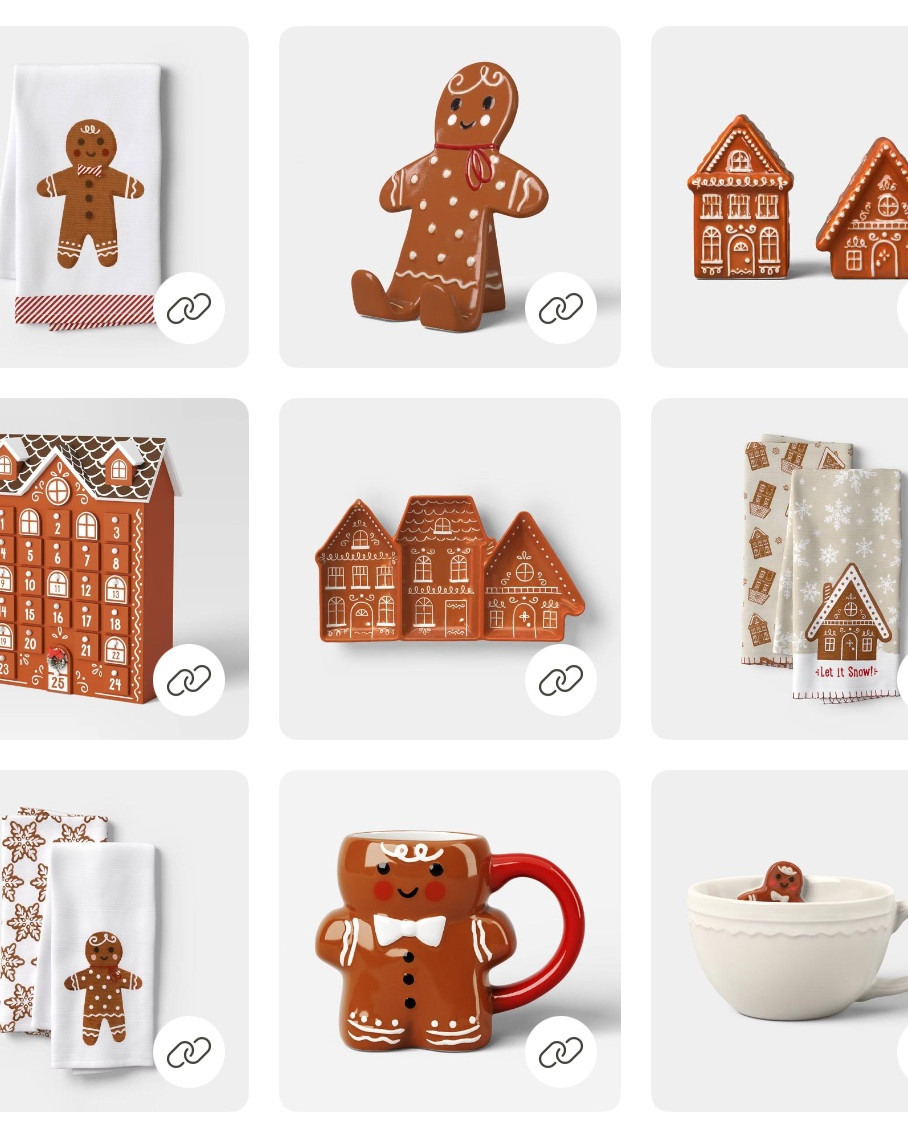 The cutest gingerbread man collection @target. Swipe to the left to see all!  🤎 

Shop below. ⬇️ 

#LTKChristmasDecor #LTKgingerbreadmandecor #LTKTargetStyle #LTKChristmas 

#LTKCyberWeek #LTKHoliday #LTKGiftGuide