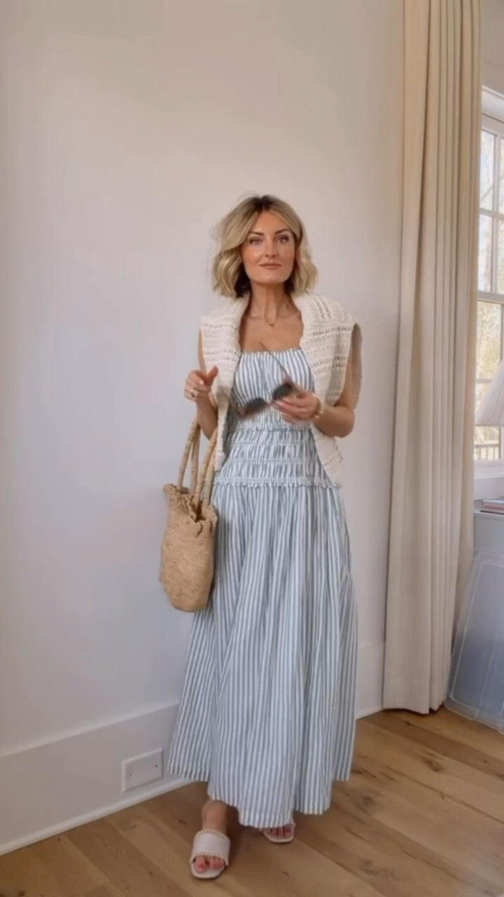 I have been loving this striped sage green sweater from Abercrombie, and they have a sale this weekend through the LTK so! Use AKLTK for 25% off! You can truly dress this dress up or down! Wearing S!

Loverly Grey, Abercrombie sale, spring dress, spring outfit 

#LTKSaleAlert #LTKSeasonal