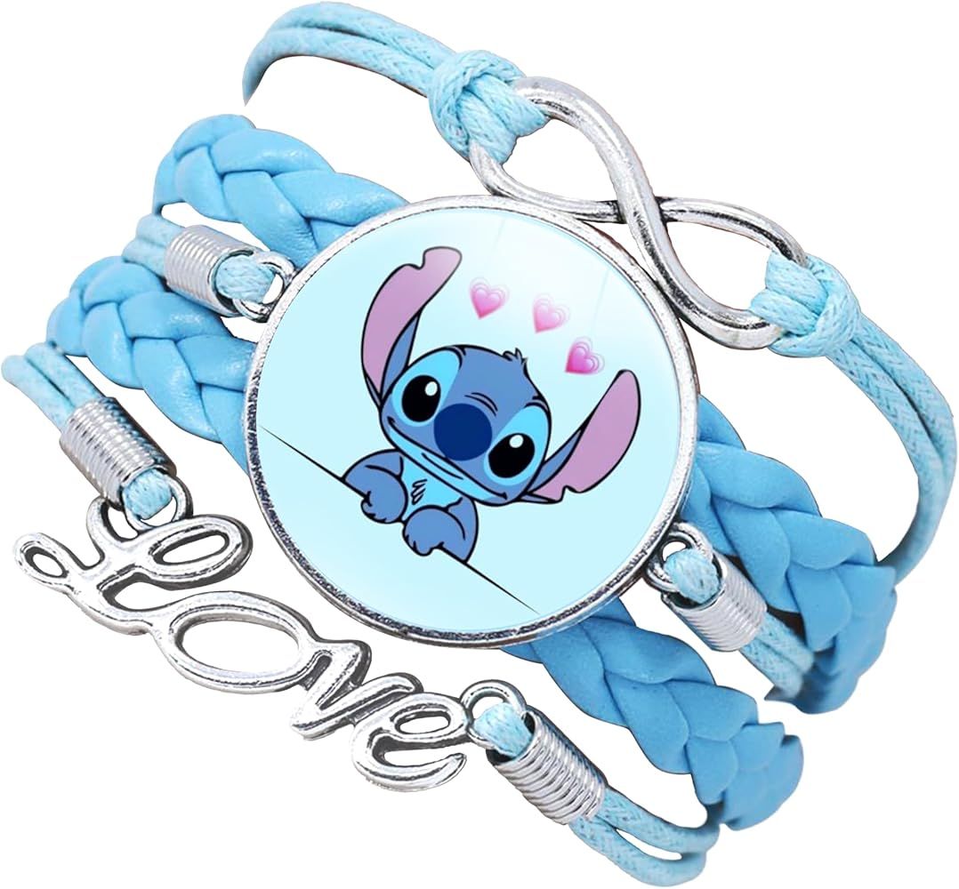 Stitch Bracelet for Party, Lilo and Stitch Gift Stitch Stuff Women Birthday Gifts Charm Bracelet | Amazon (US)