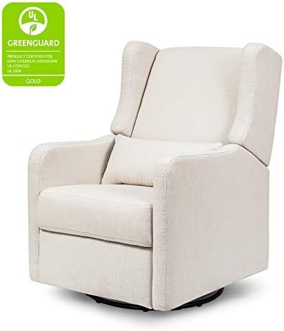 Carter's by DaVinci Arlo Recliner and Swivel Glider in Performance Cream Linen, Water Repellent & St | Amazon (US)