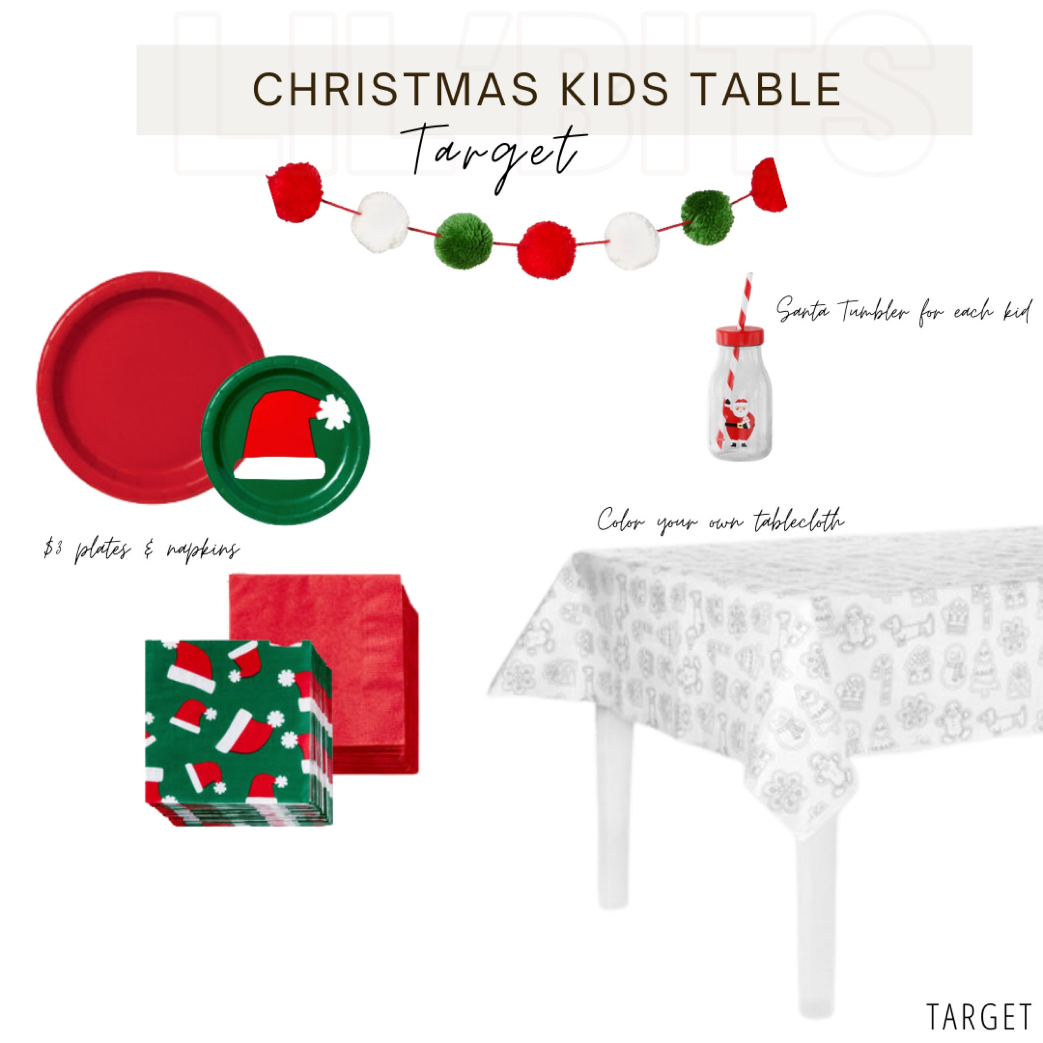 Christmas kids table! 

#LTKHoliday #LTKSeasonal #LTKkids