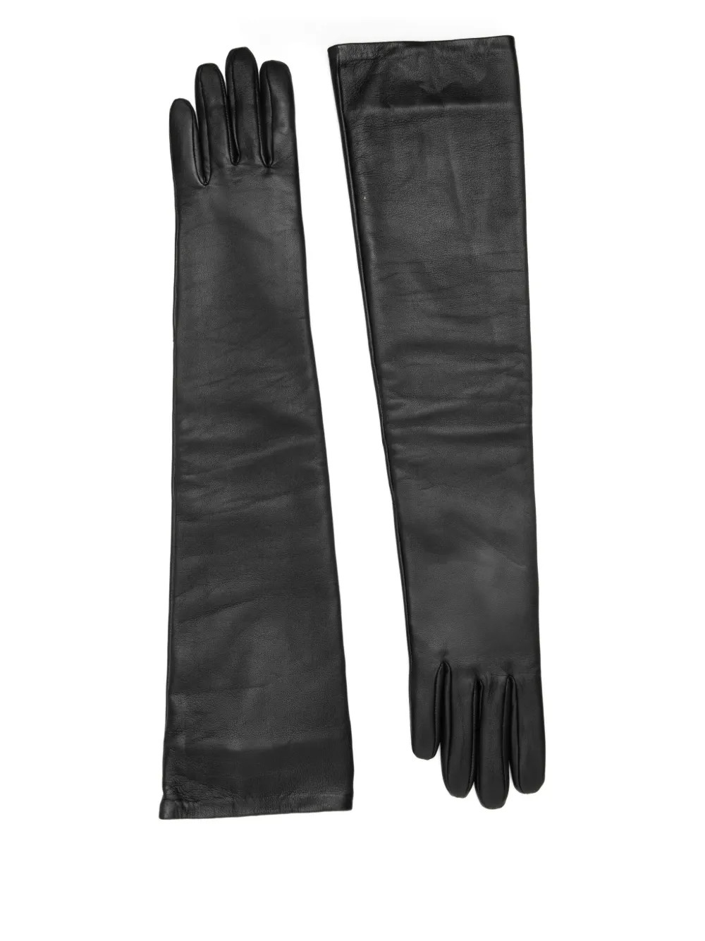 The Frankie Shop Leather Gloves | Black | FARFETCH SK | Farfetch Global