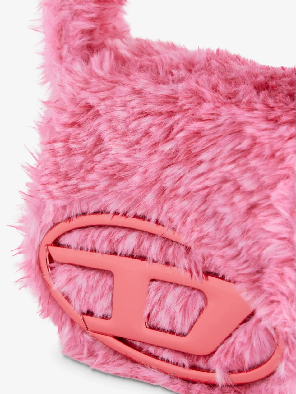 1DR XS logo-plaque faux-fur cross-body bag | Selfridges