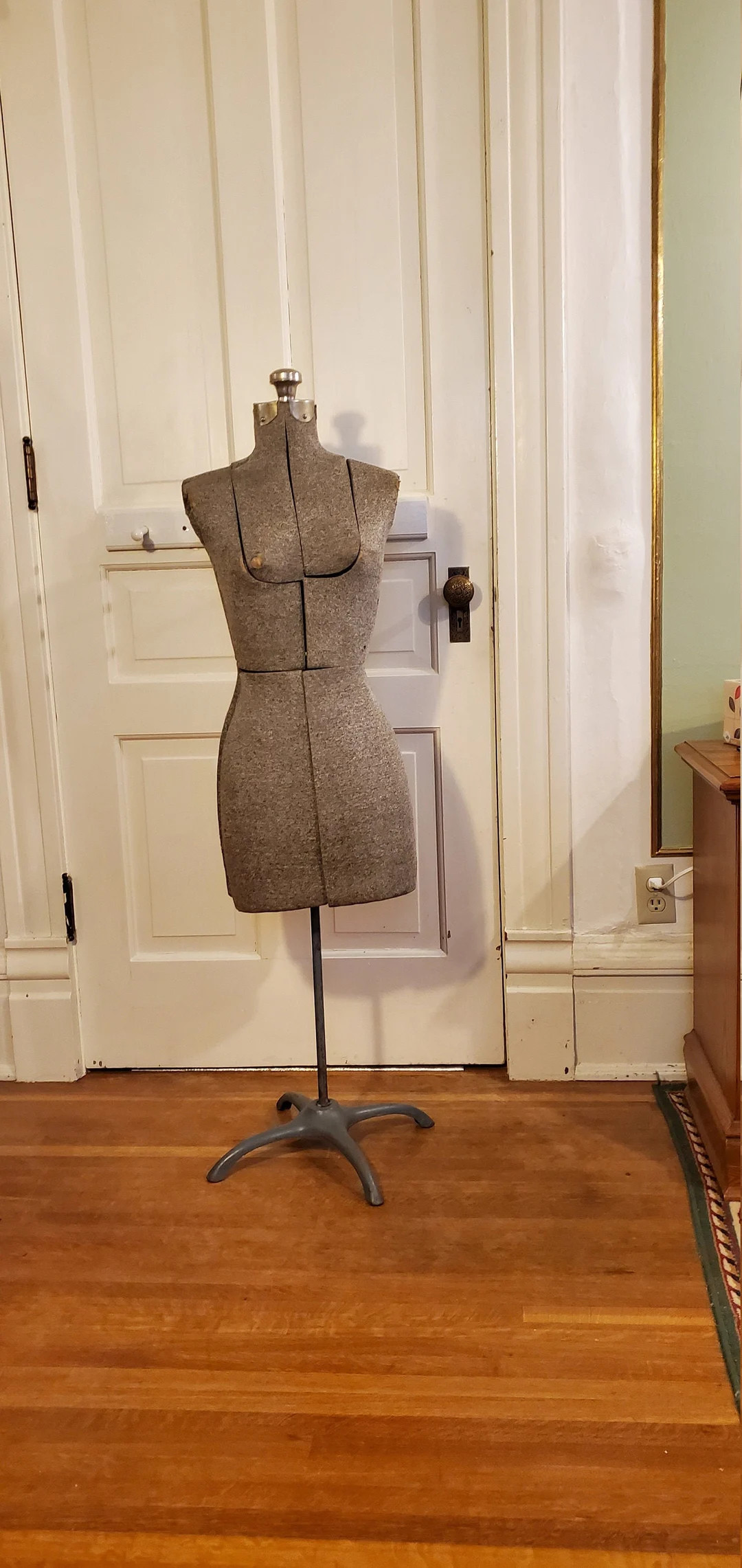 Dress Makers Dress Form, Black/White Knit, Large Size Bust 32-38", Waist 24-30", Hip 32-40", Adju... | Etsy (US)