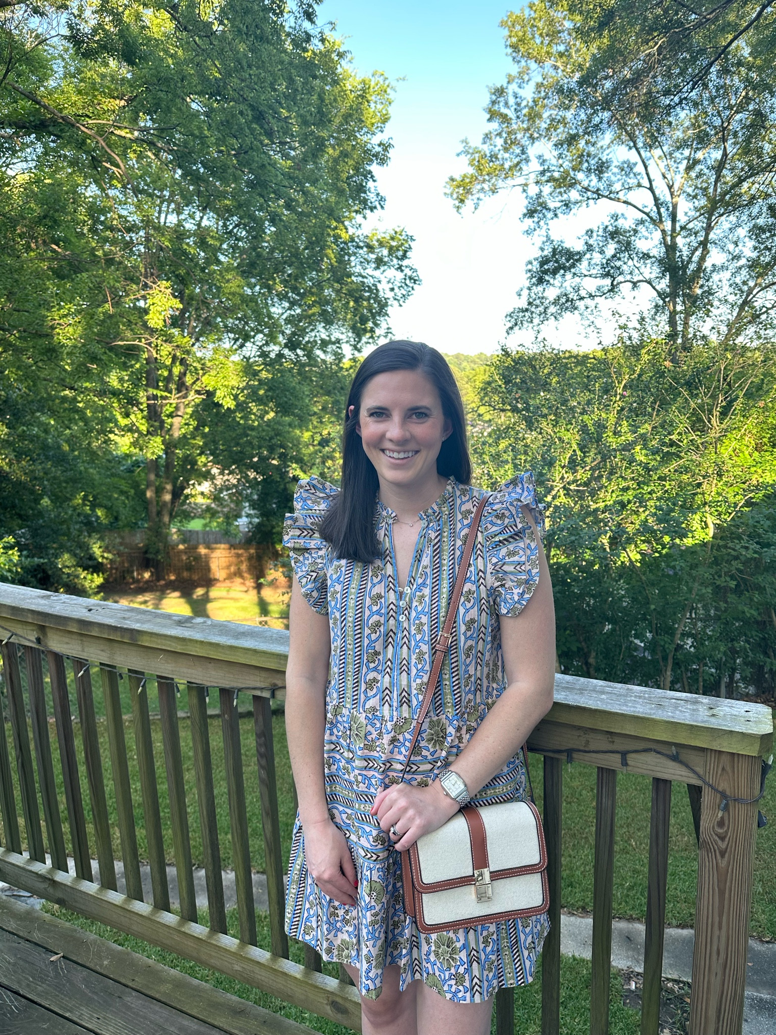 Loving the new to me brand, Omika! I ordered this dress in a medium for added length but if you don’t need that I’d say it runs true to size. The brand has so many beautiful silhouettes and prints and I’ve linked some additional favorites here to shop!