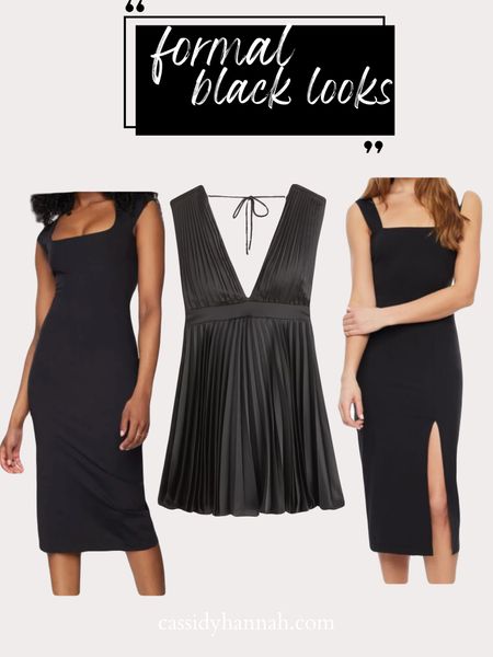 My favourite black dresses for formal events 🖤🖤 perfect for a girls night out or wedding this spring and summer 

#LTKwedding #LTKunder100 #LTKSeasonal
