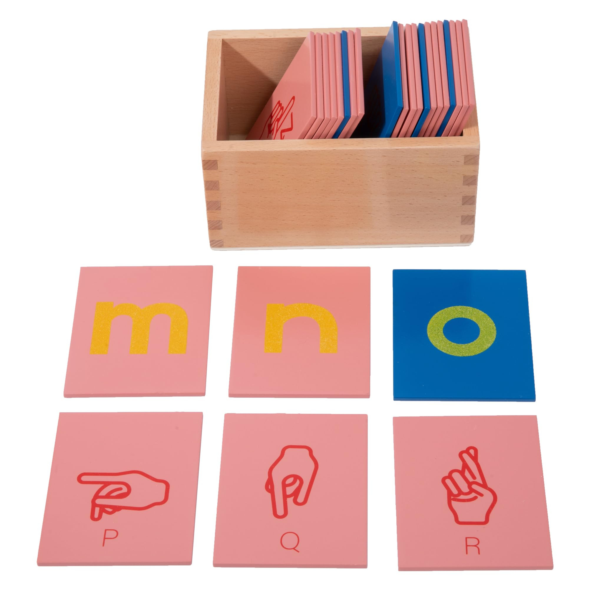 Adena Montessori Early Child Development Learning Material Lower and Capital Case Sandpaper Lette... | Amazon (US)