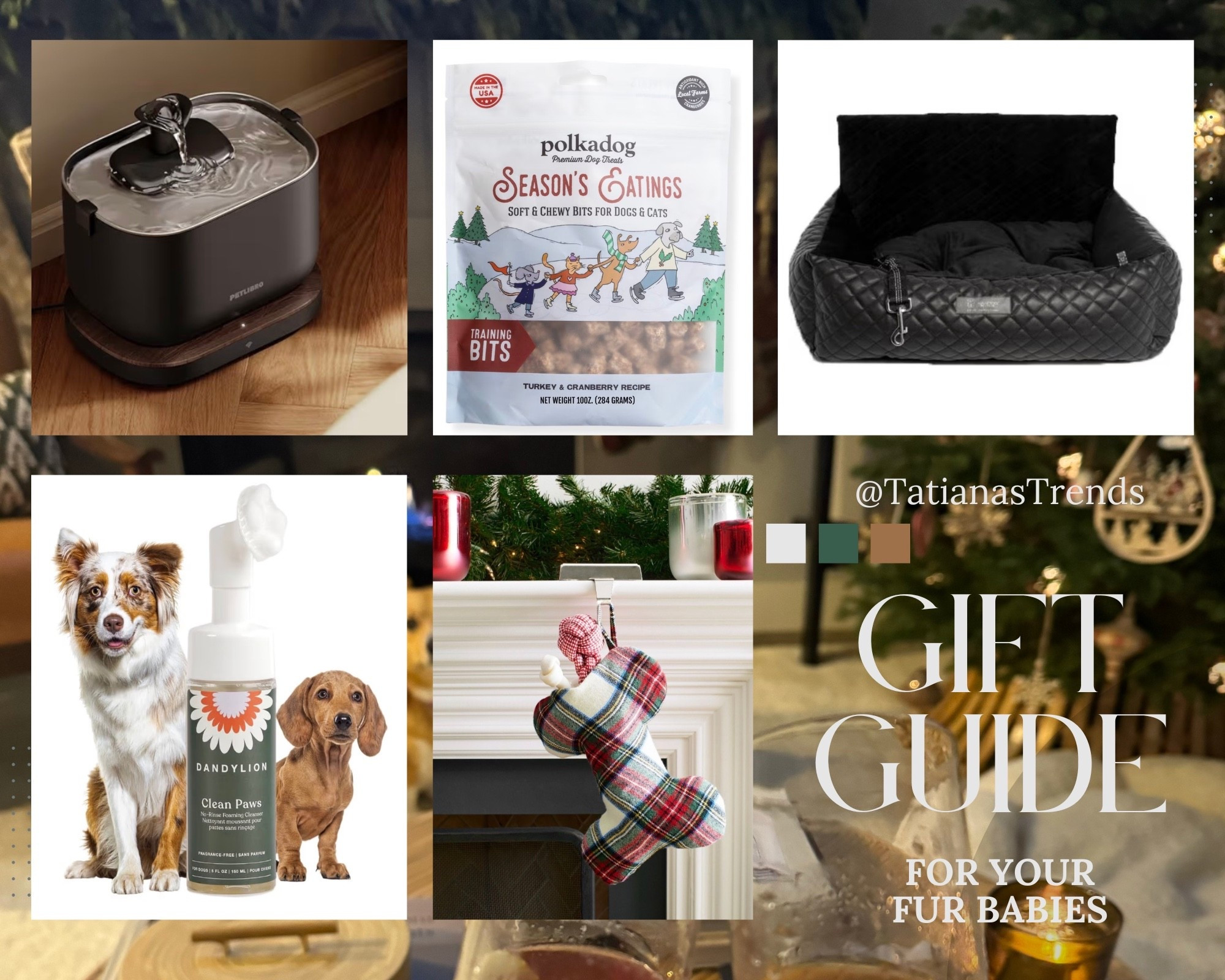 Season’s Greetings from The Girls! This gift guide is a curation of everything we use and love for our two corgis…with their paw stamps of approval, too! 🐾 From car seats to treats and all the wellness essentials in between. We have this water fountain at home and another at my parent’s place, for when we visit! Also linked the exact filters you need to replace every few weeks! Super easy to disassemble and dishwasher safe! #LTKPets #petcare #petstuff #dogcare #dogessentials #doggifts 

#LTKGiftGuide #LTKHoliday #LTKSeasonal