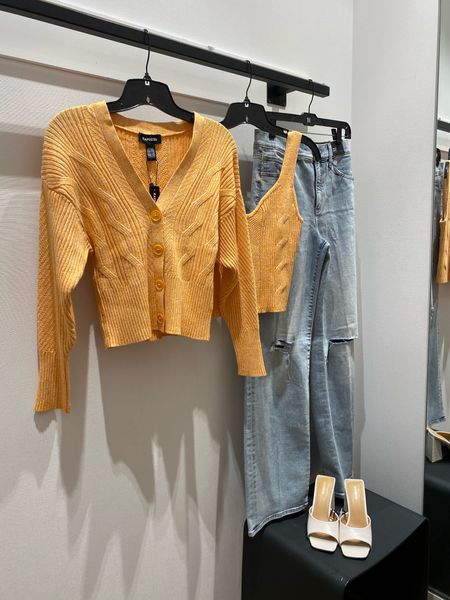 Spring Awakening
baggy jeans | spring fashion | yellow sweater | express 

#LTKunder100 #LTKsalealert #LTKunder50