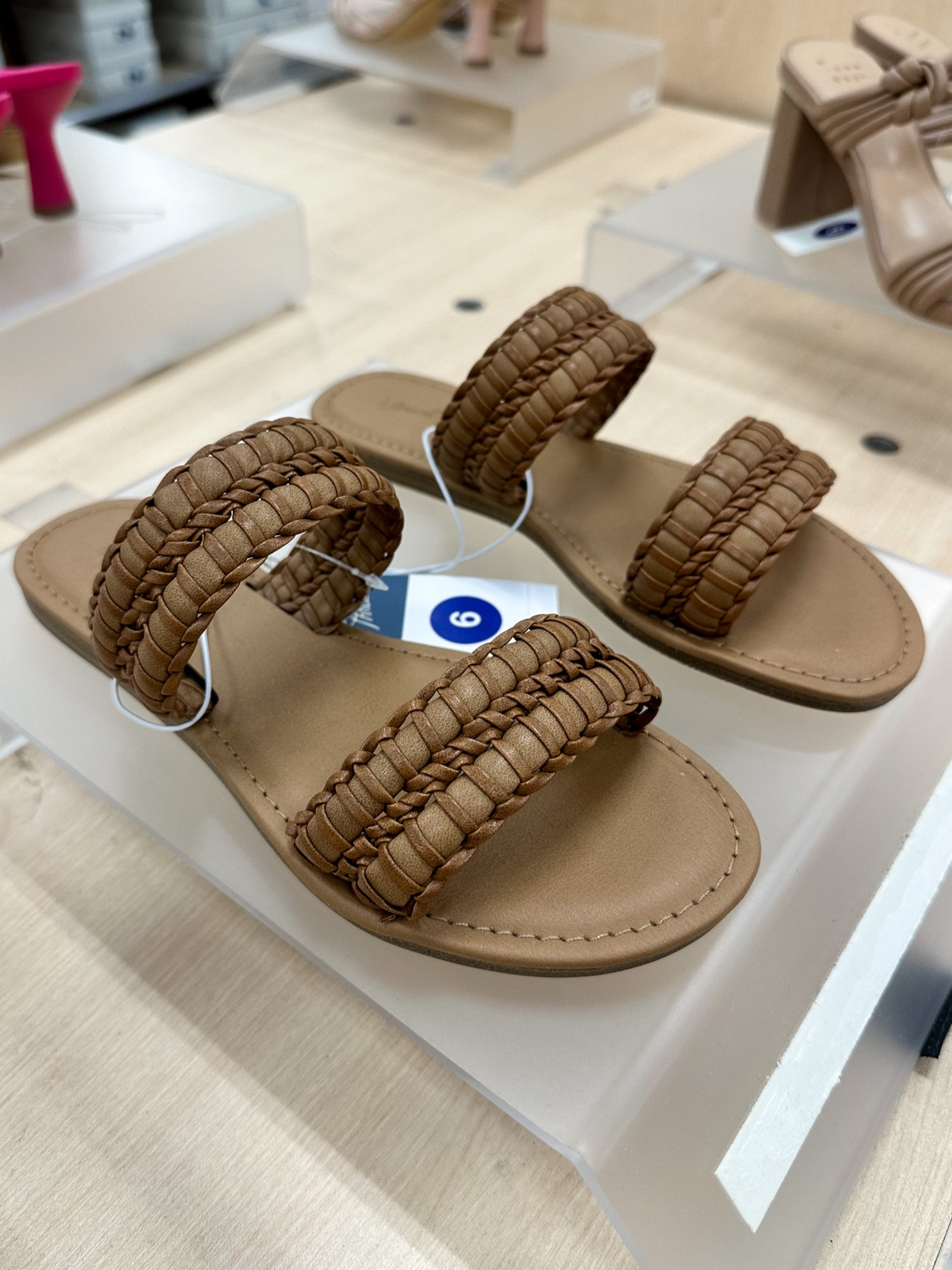Cognac tan braid slide sandal shoe for spring / summer - #targetfinds #founditattarget #summerstyle

#LTKunder50 #LTKstyletip #LTKshoecrush