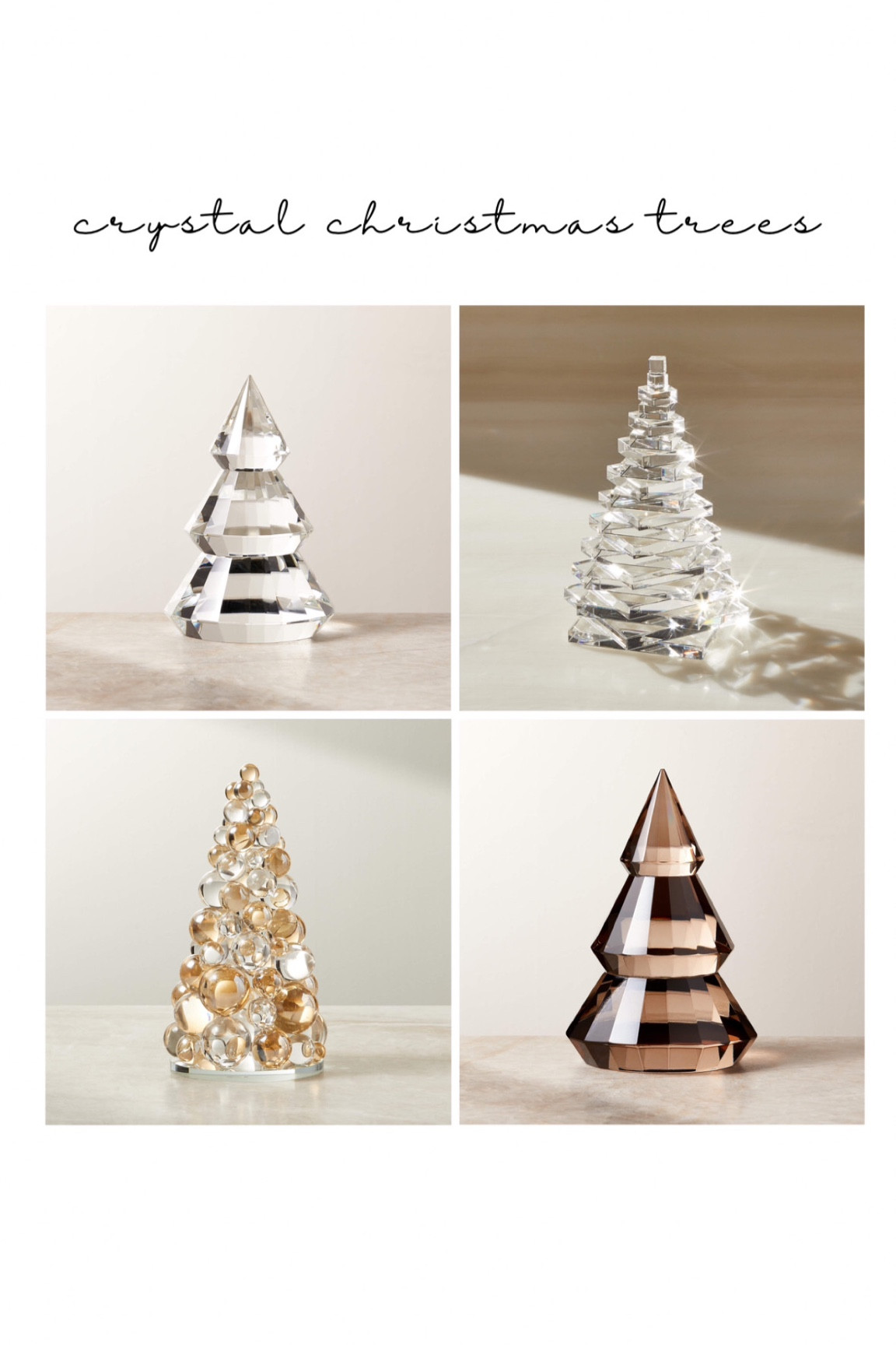 Love a pretty Crystal Christmas tree! Just added the small one to my collection 🤩

#LTKSeasonal #LTKSaleAlert #LTKHome