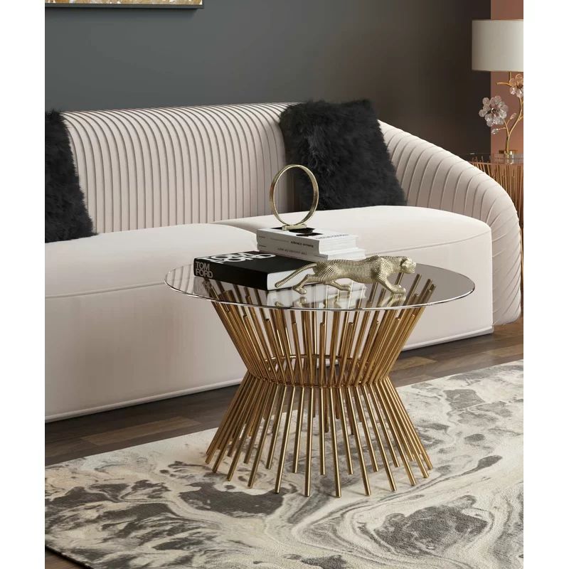 Grace Pedestal Coffee Table | Wayfair North America