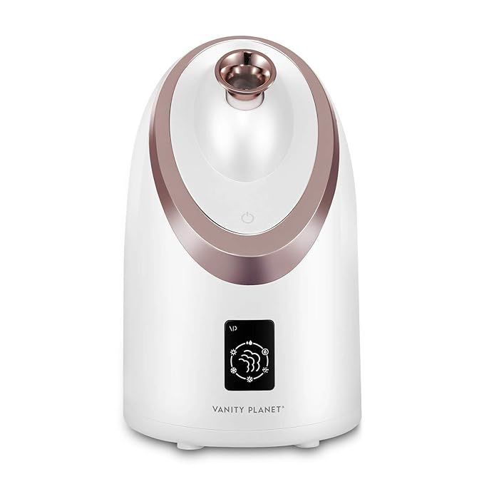 Vanity Planet Senia Hot and Cold Facial Steamer - Aromatherapy Facial Steamer with Smart Steam Te... | Amazon (US)