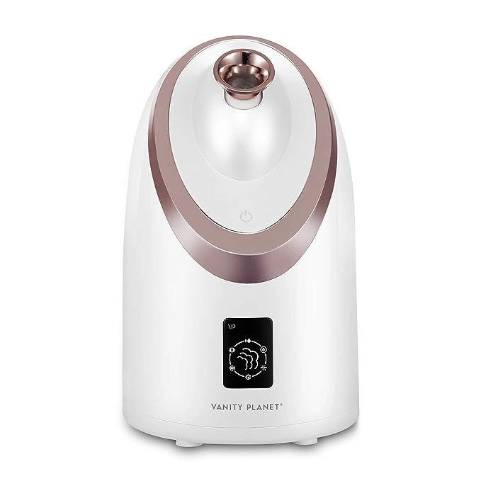 Vanity Planet Senia Hot and Cold Facial Steamer - Aromatherapy Facial Steamer with Smart Steam Te... | Amazon (US)