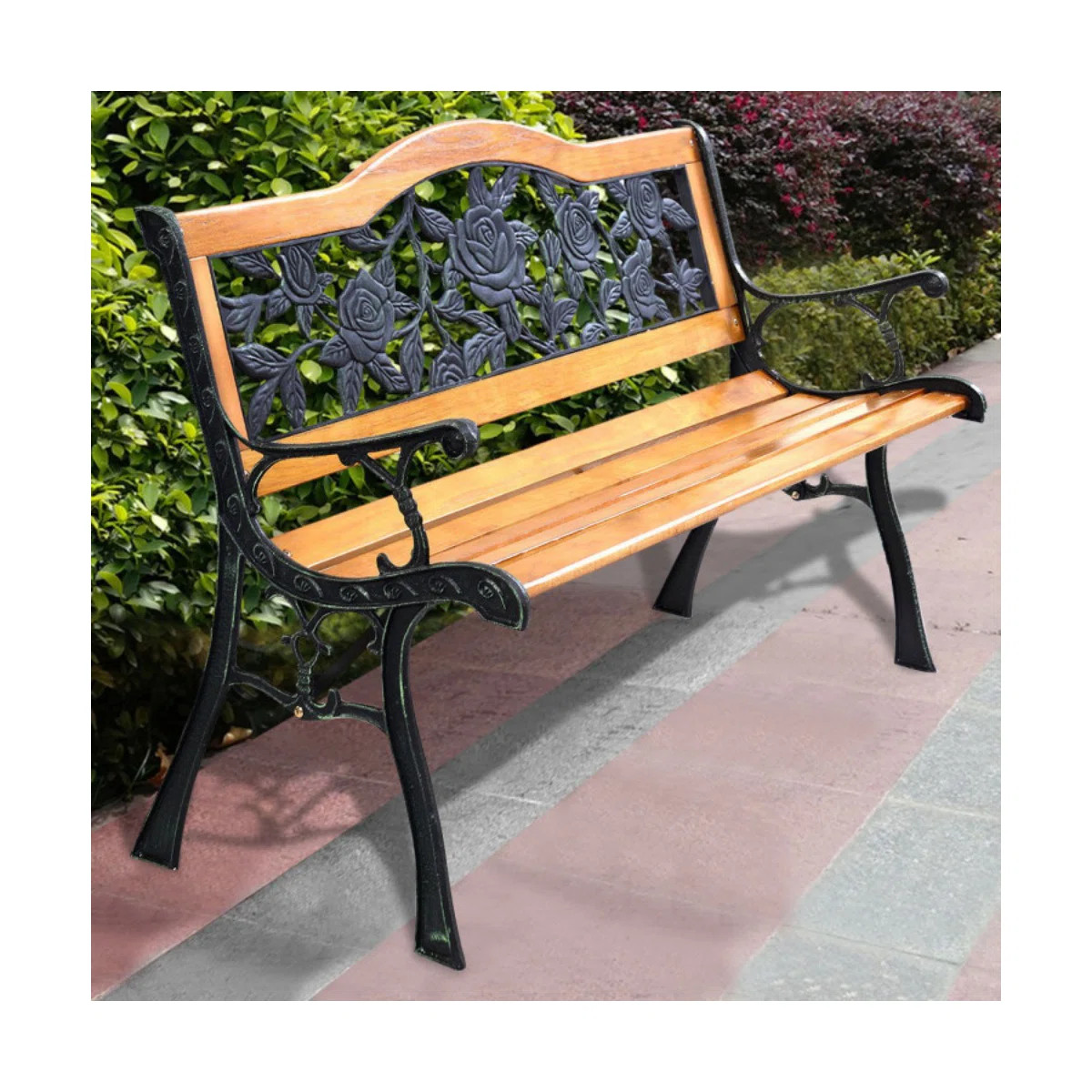 Harwell Metal Outdoor Bench | Wayfair North America