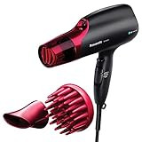 Panasonic Nanoe Hair Dryer, 1875 Watt Professional Blow Dryer for Smooth, Shiny Hair with 3 Attac... | Amazon (US)