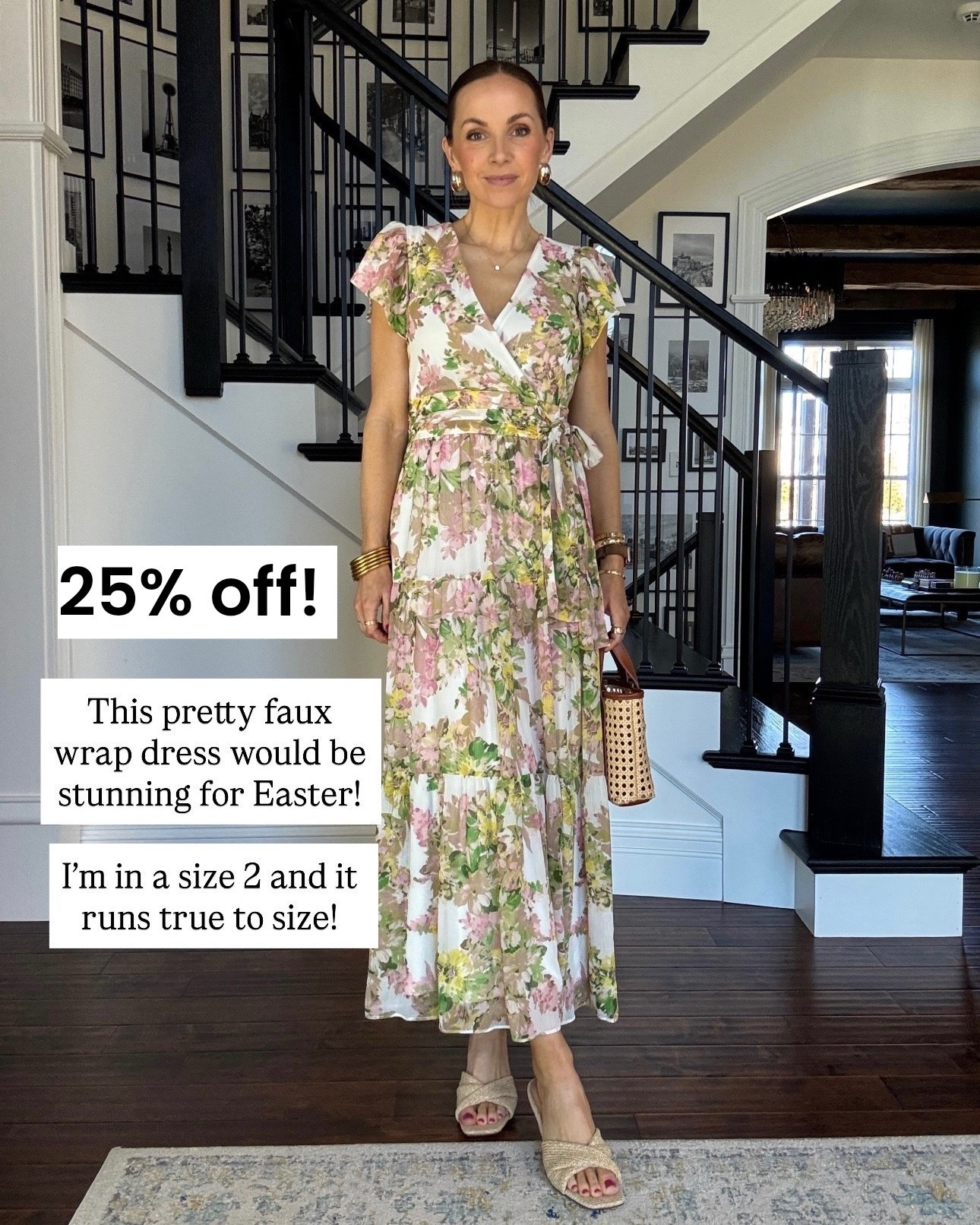 There’s still time to get this gorgeous @Macys dress in time for Easter- and it’s currently 25% off! 

#LTKSaleAlert #LTKootd