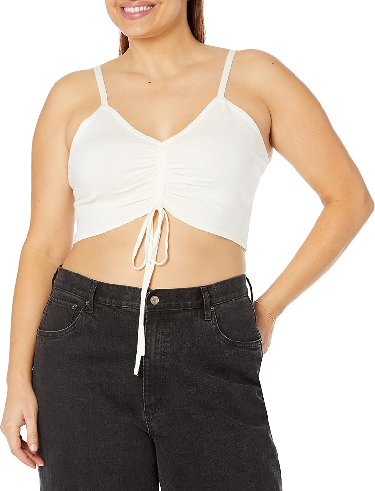 The Drop Women's Raquel Cinched Cropped Sweater Cami | Amazon (US)