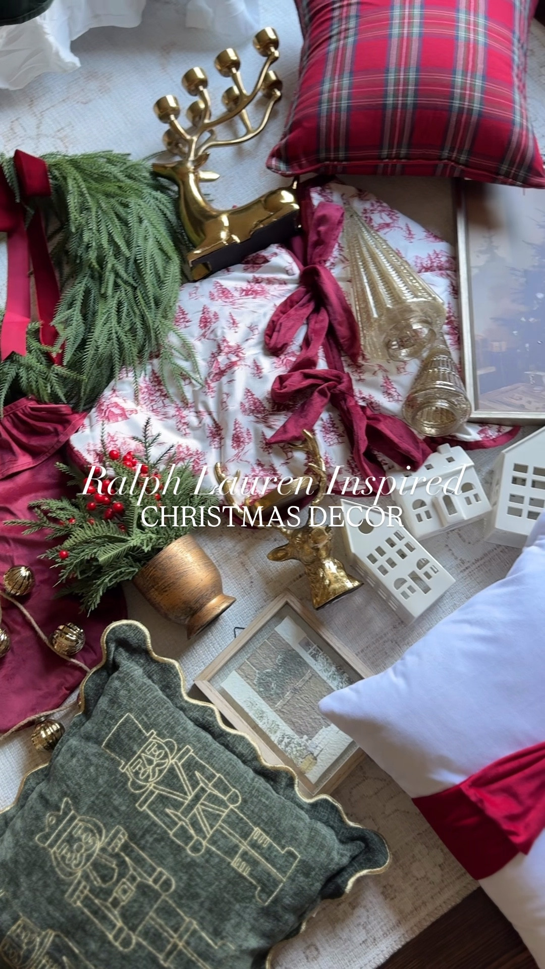 I was inspired by vintage, classic Christmas decor and the Ralph Lauren esthetic for this Christmas collection! 

#LTKSeasonal #LTKHome