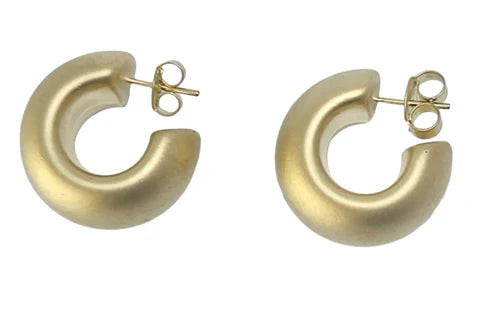 SMALL BUBBLE HOOPS - GOLD | Simply Carolina