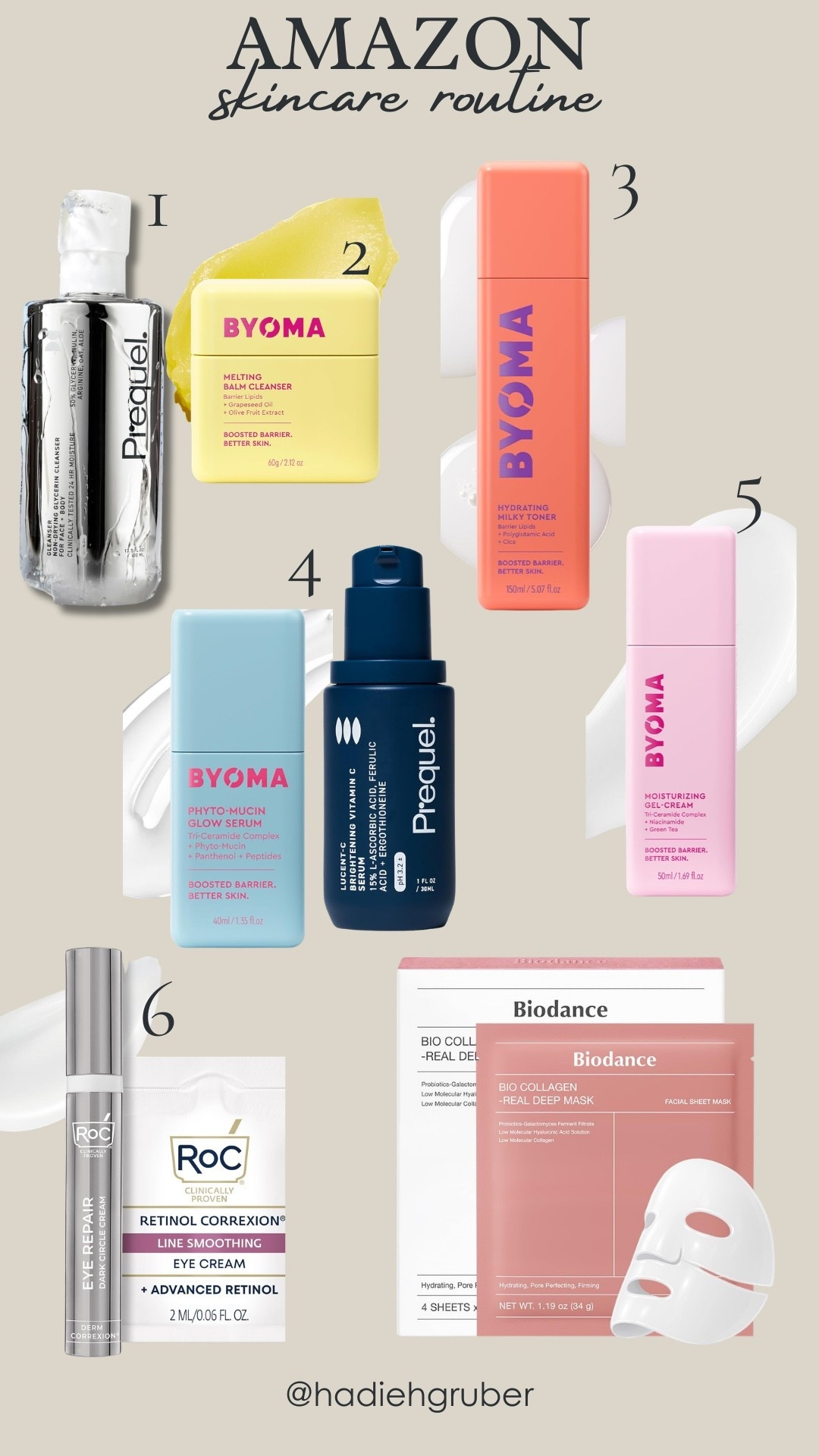 Amazon nightly skincare routine! The products that have my skin glowing ✨

#LTKmorningroutine #LTKBeauty #LTKselfcare