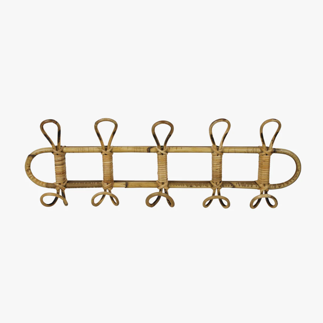 Cayman Rattan Wall Hooks | Dear Keaton
