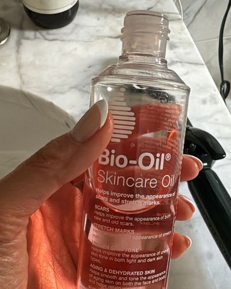 I go through multiple of these a year! So affordable and I think the best body oil for the tummy area