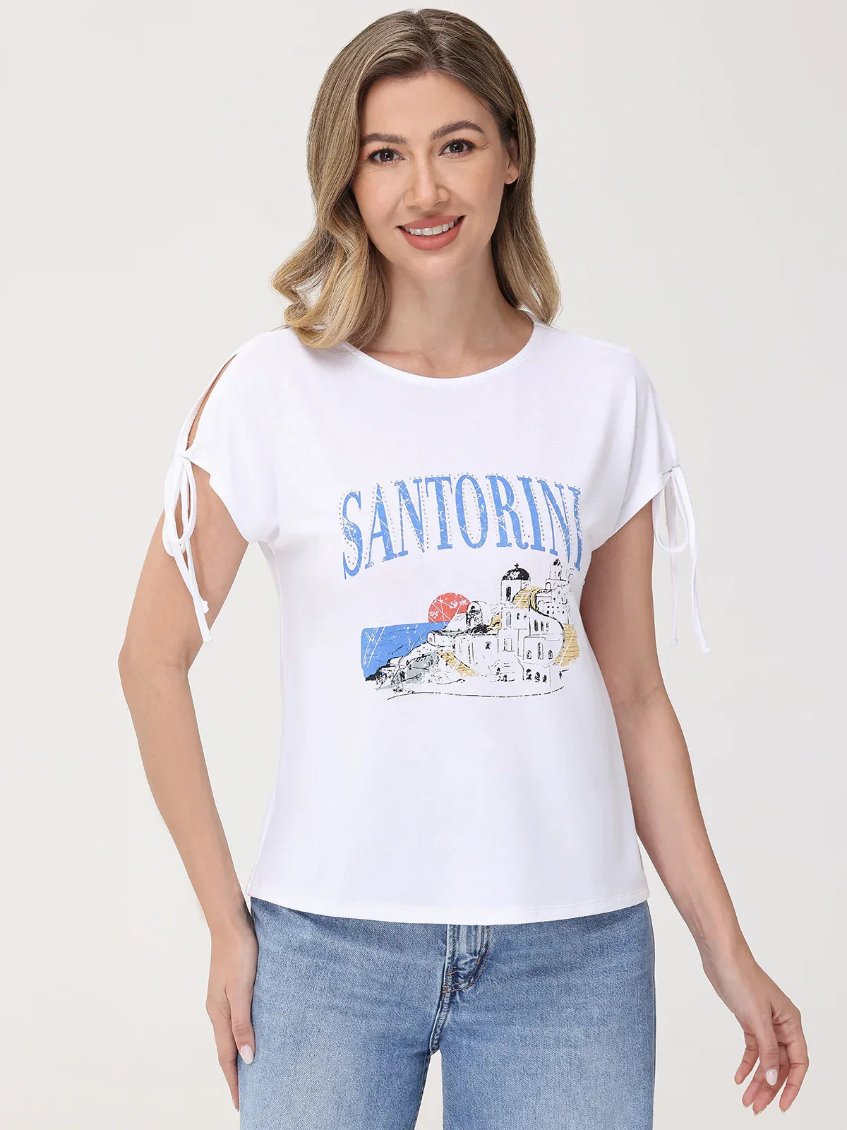 89th & Madison Santorini Graphic Tee | 89th + Madison
