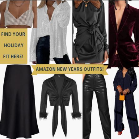 Amazon New Years outfits!✨🪩

Feather top. Velvet. Silk skirt. New Years outfit. Sequin top.

#LTKHoliday #LTKunder100