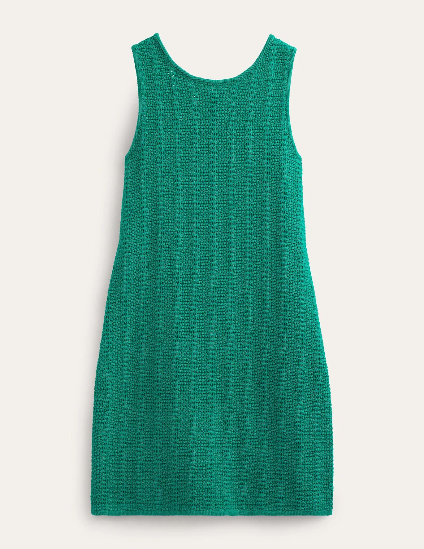 Scoop Back Knitted Mini Dress - Jewel | Boden (US)