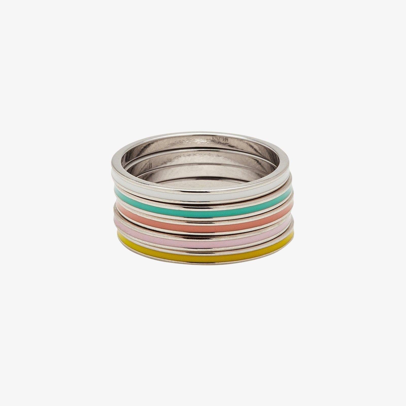 Spring Fling Ring Stack | Pura Vida Bracelets