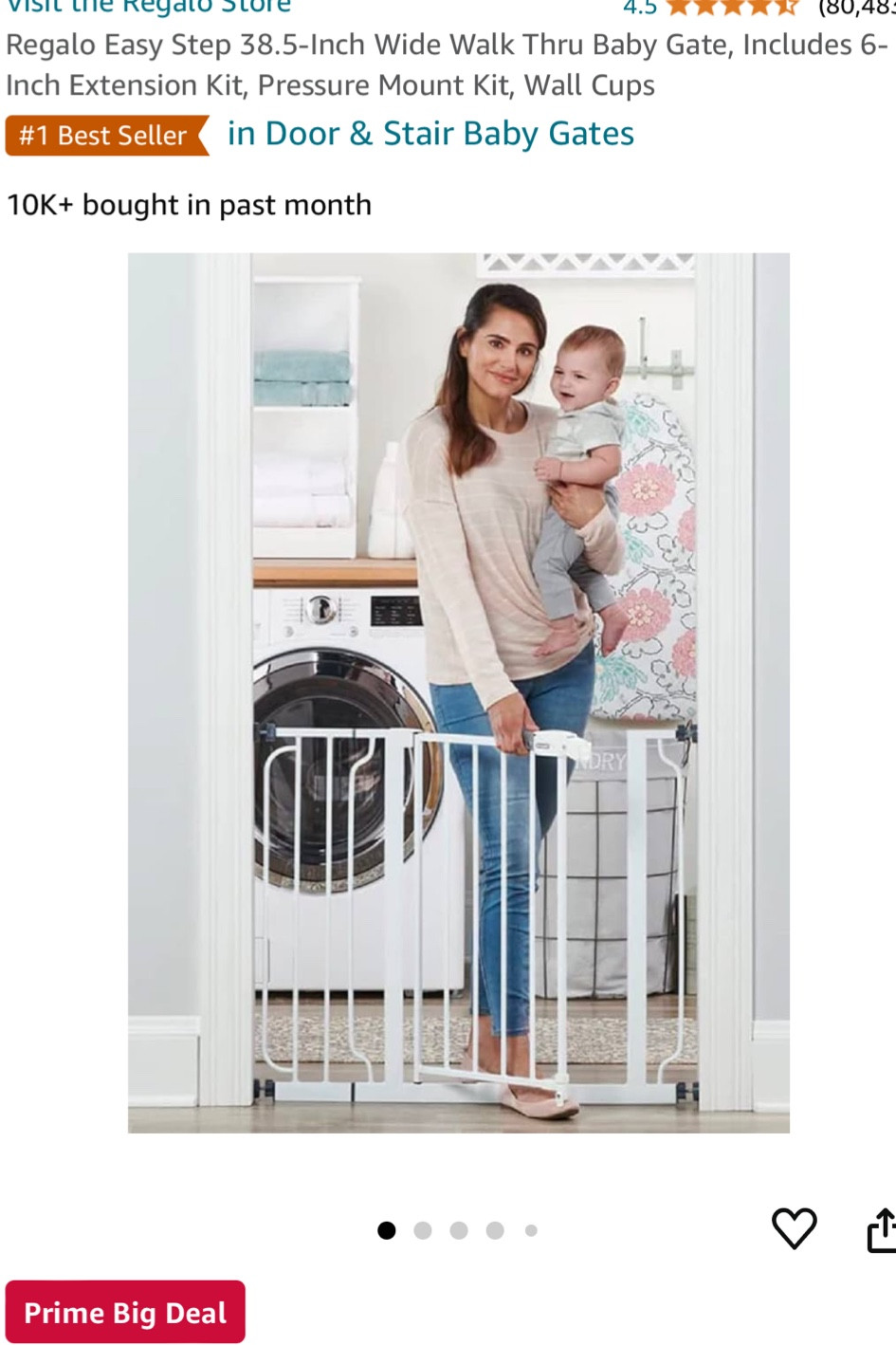Another Prime Day deal with big savings for baby proofing! Ordering four of these myself today to baby proof our upstairs and basement! 

#LTKBaby #LTKxPrimeDay #LTKBump