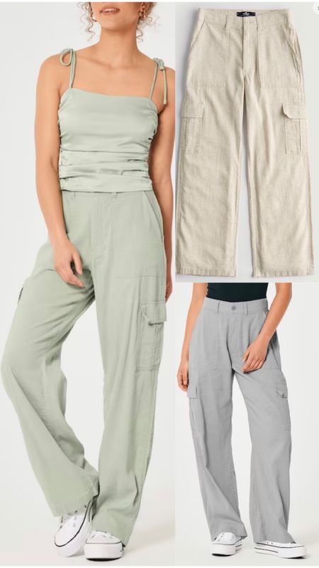 Ultra High-Rise Drapey Cargo Pants
Comfy twill pants designed with a drapey, ultra-baggy fit. Featuring side cargo pockets and an ultra high-rise waist.

RUCHED STRETCH SATIN TOP

#LTKunder50 #LTKsalealert #LTKtravel