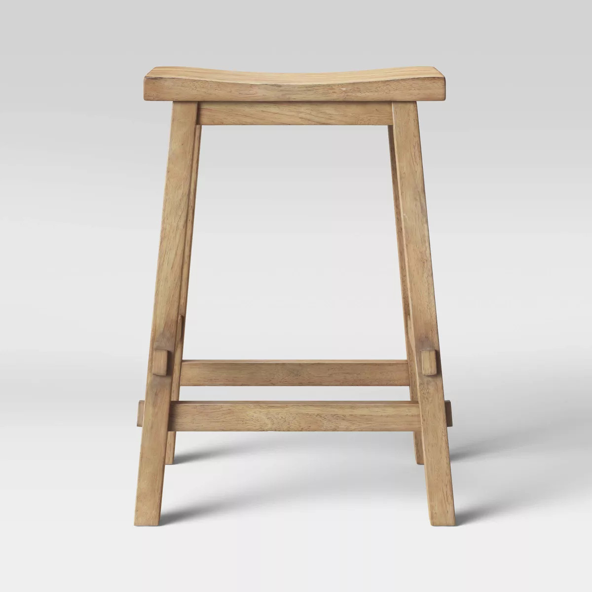 Halifax Farmhouse Wood Counter Height Barstool - Threshold™ | Target