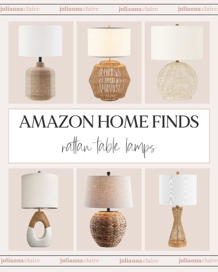 Amazon Home Finds - Rattan Table Lamps ✨

neutral home decor // amazon finds // amazon home // rattan lamp // table lamp // rattan decor // amazon home finds // amazon home decor

#LTKunder100 #LTKhome #LTKFind