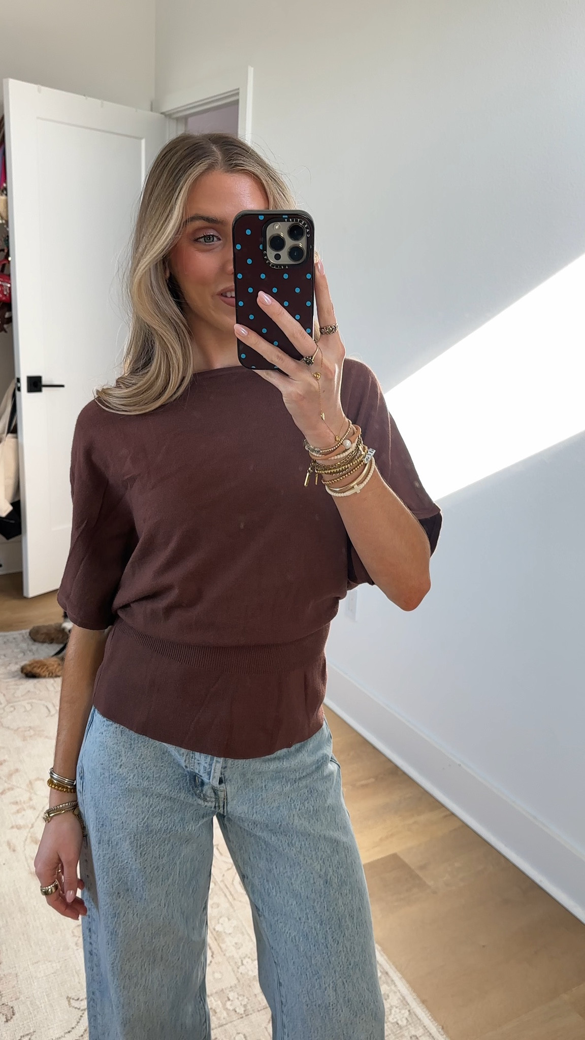 Amazon size small Saodimallsu Womens Boat Neck Summer Tops Batwing Dolman Short Sleeve Trendy Ribbed Knit Cinched Waist Knit Sweater Top

#LTKootd #LTKSaleAlert #LTKWorkwear