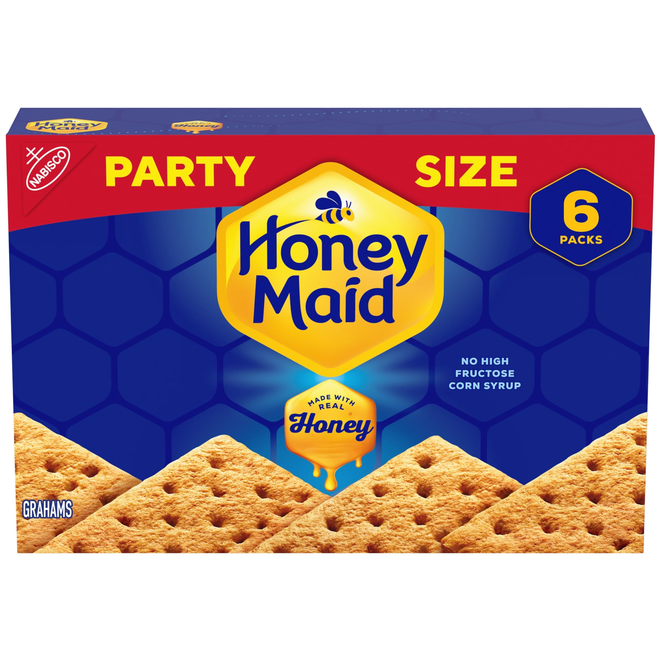 HONEY MAID Graham Crackers, Lunch Snacks, Party Size, 28.8 oz | Amazon (US)