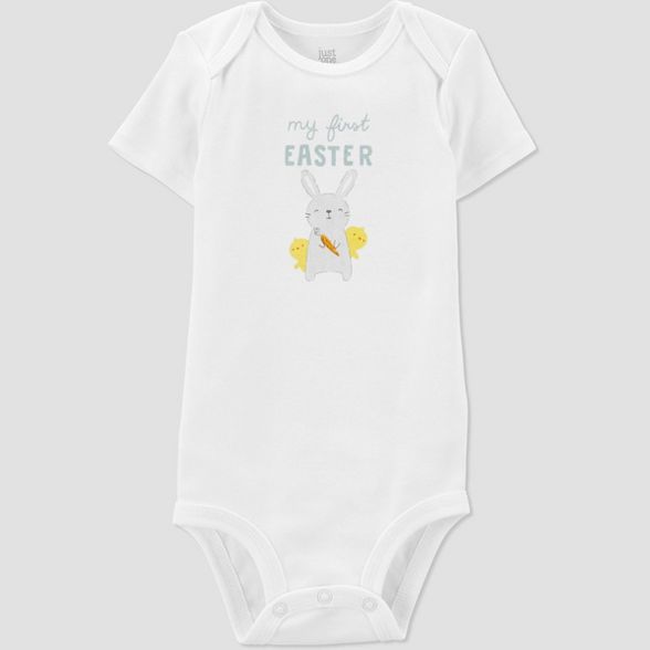 Baby 'My First Easter' Bodysuit - Just One You® made by carter's White | Target