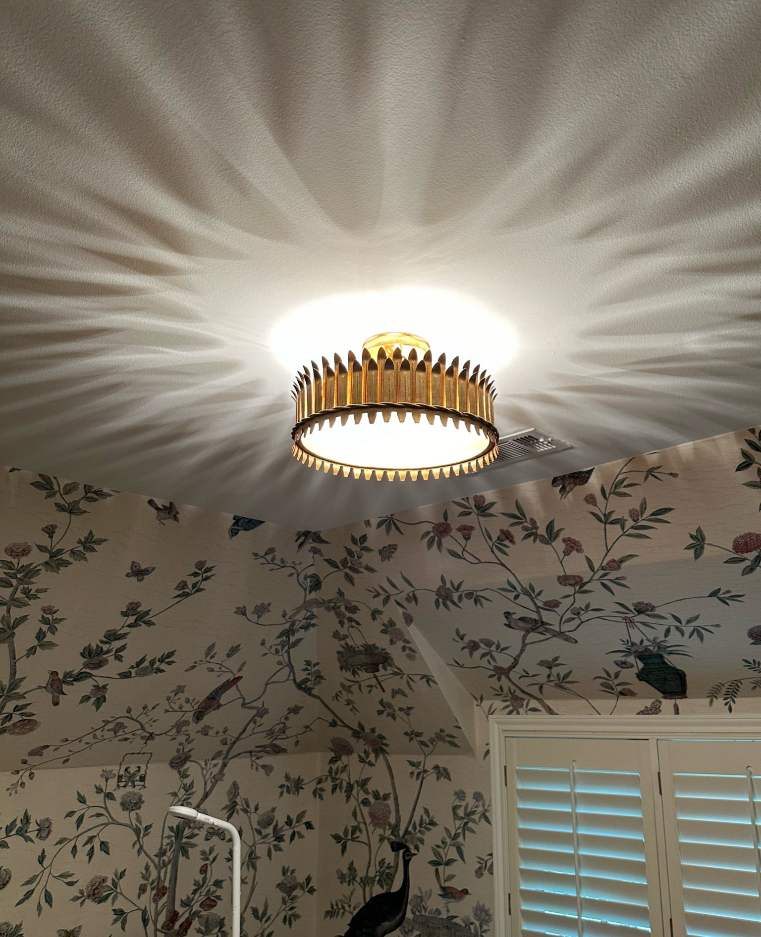 Madeleine’s flushmount- I love it because it goes perfectly with her wallpaper! It comes in a few different sizes. I have the 16” for her nursery and it’s perfect! Home decor, nursery inspo, interior design, visual comfort, pregnancy, maternity, baby girl, baby room, lighting 

#LTKHome