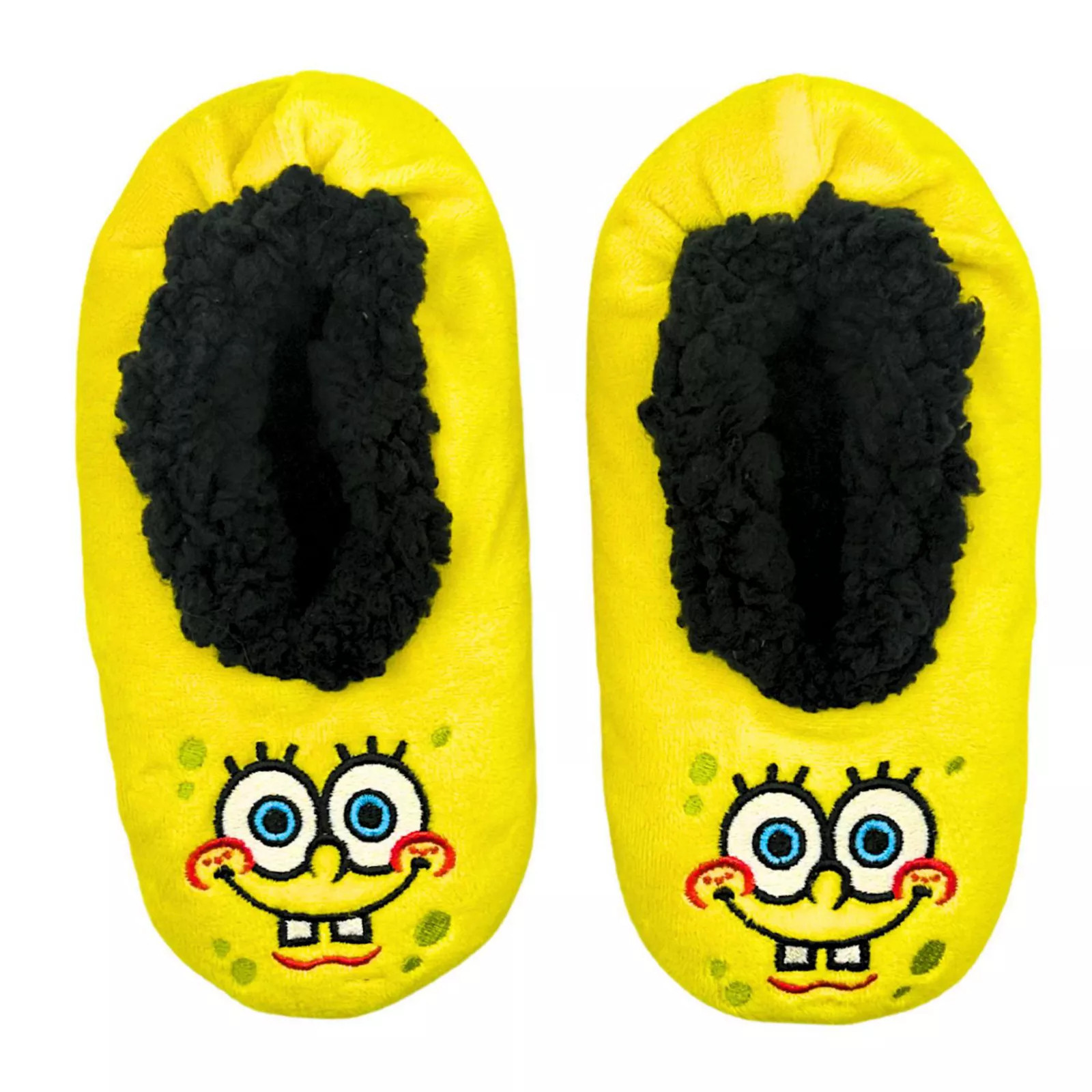 Boys 4-20 SpongeBob Fuzzy Babba Slipper Socks, Boy's, Size: Small-Medium | Kohl's