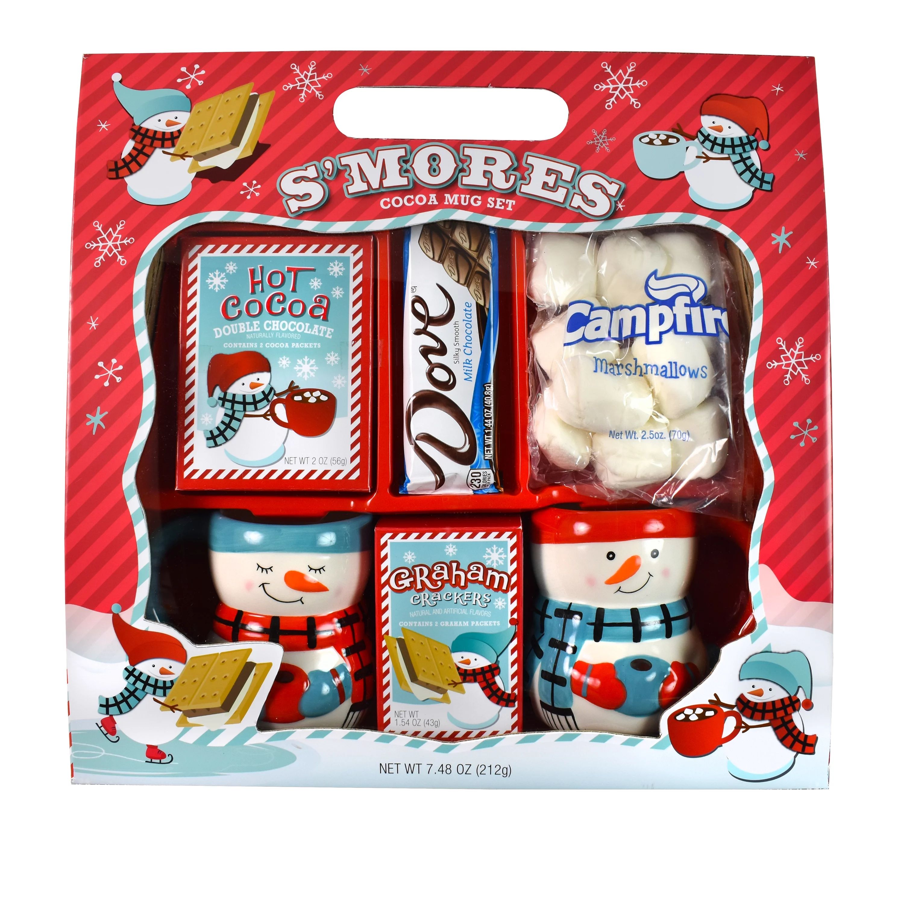 S'mores 2 Mug Christmas Boxed Gift Set, 7.4oz - Walmart.com | Walmart (US)