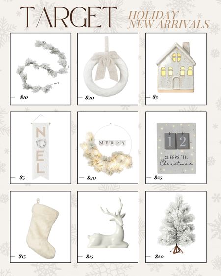 Target Holiday New Arrivals home decor!

#LTKstyletip #LTKhome #LTKHoliday