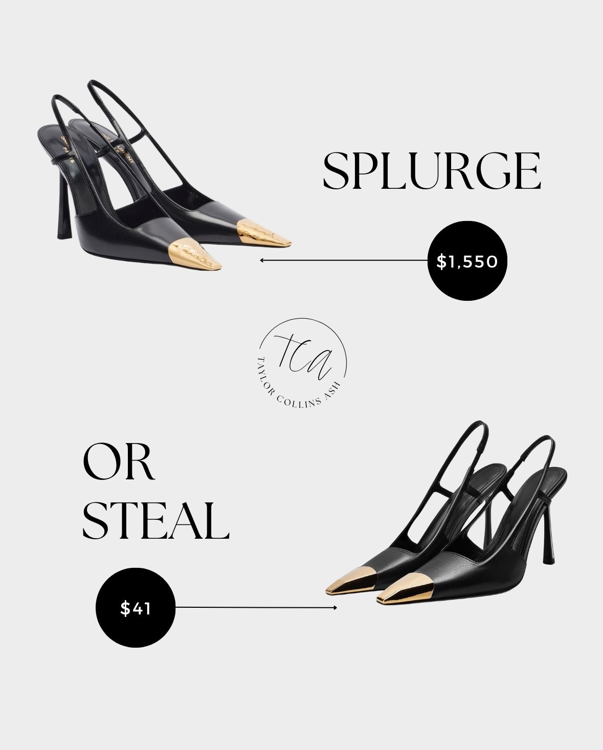 YSL heels look for less! 

#LTKSeasonal #LTKootd #LTKSaleAlert