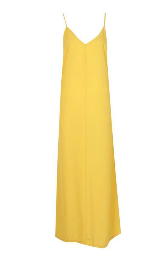 Plain Strappy Maxi Dress | Boohoo.com (US & CA)