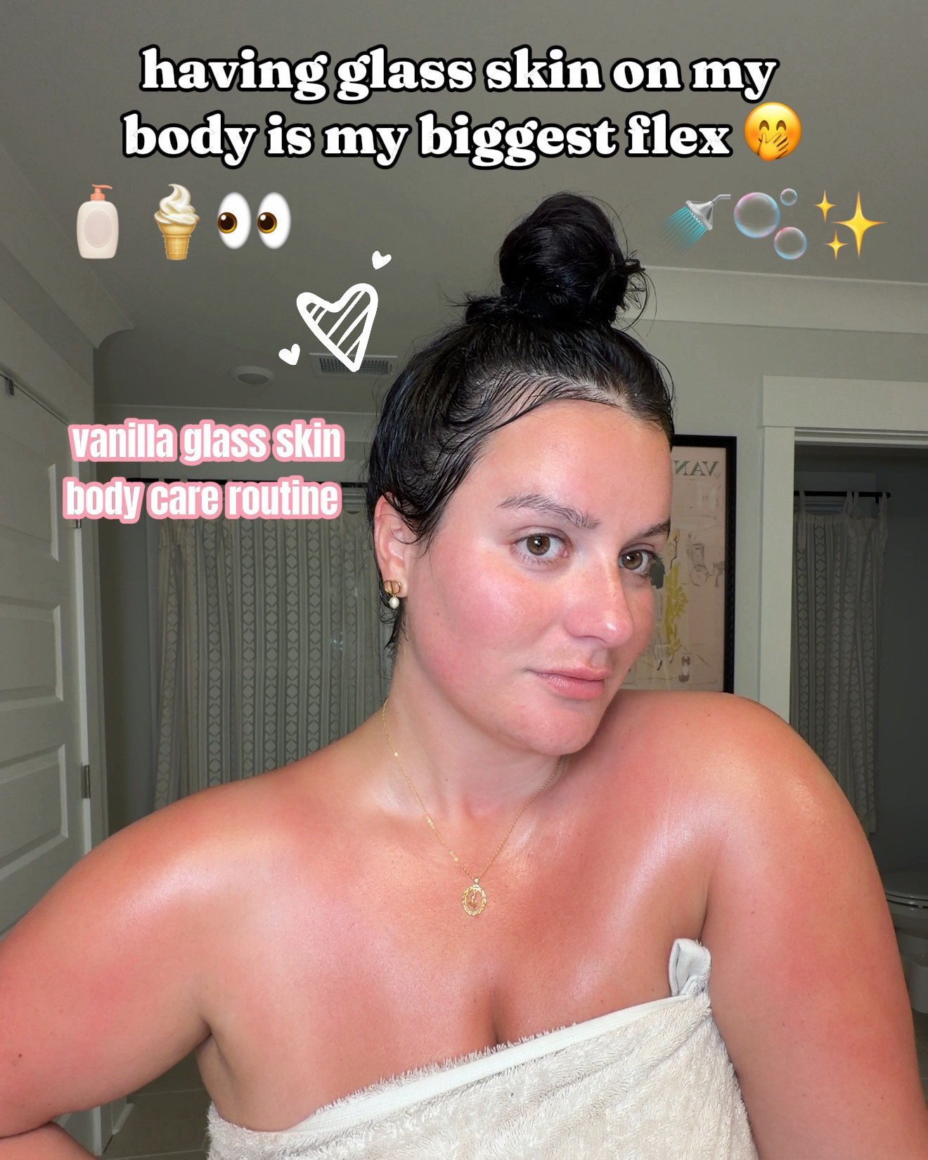 vanilla vibezzzz glass skin body care routine ✨🤭 

#LTKselfcare #LTKMothersDay #LTKBeauty