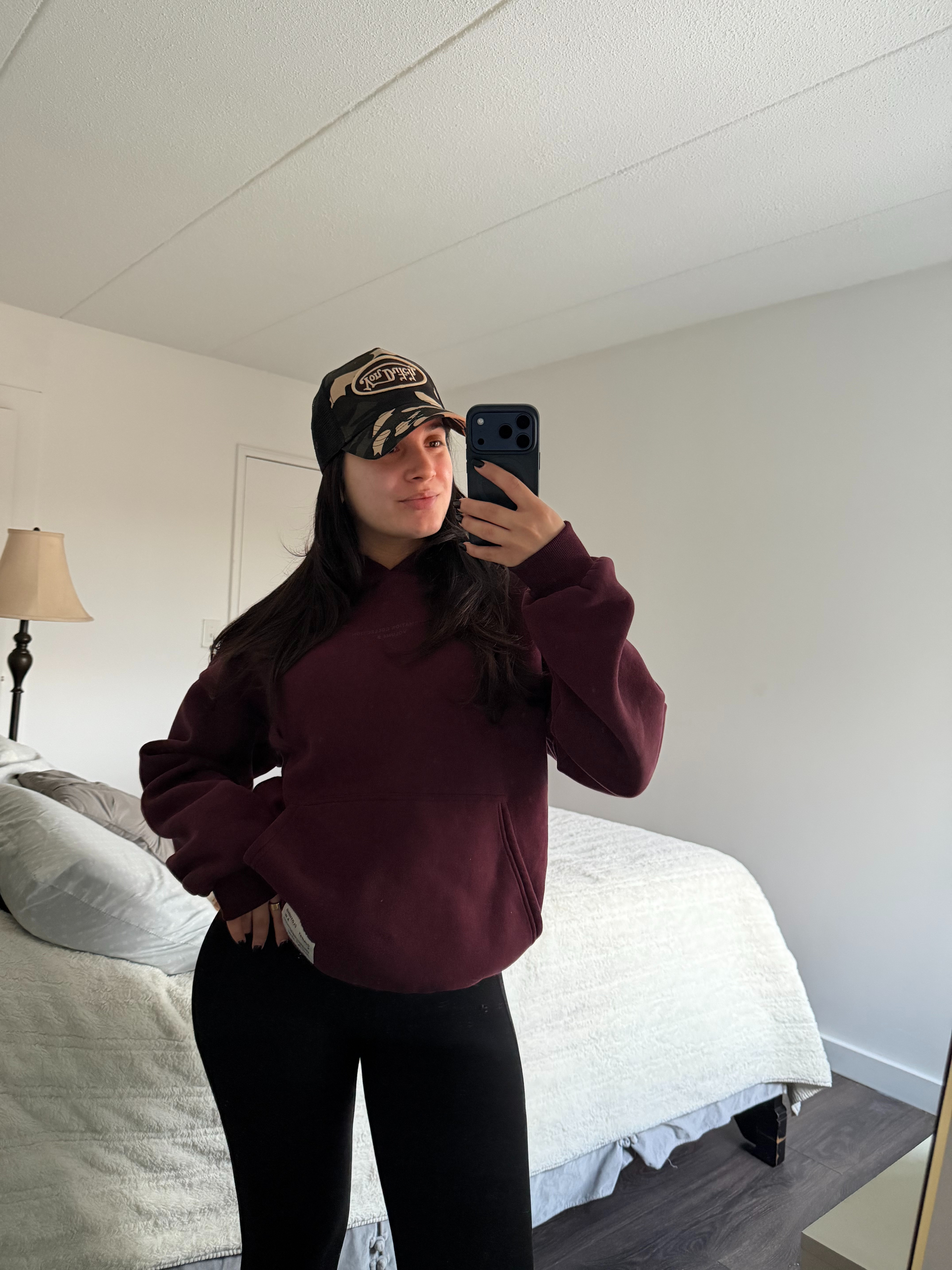 I'm not gonna get out of this hoodie. I’m 5’5” wearing a size S for that perfectly oversized, cozy fit. 

 #LTKootd