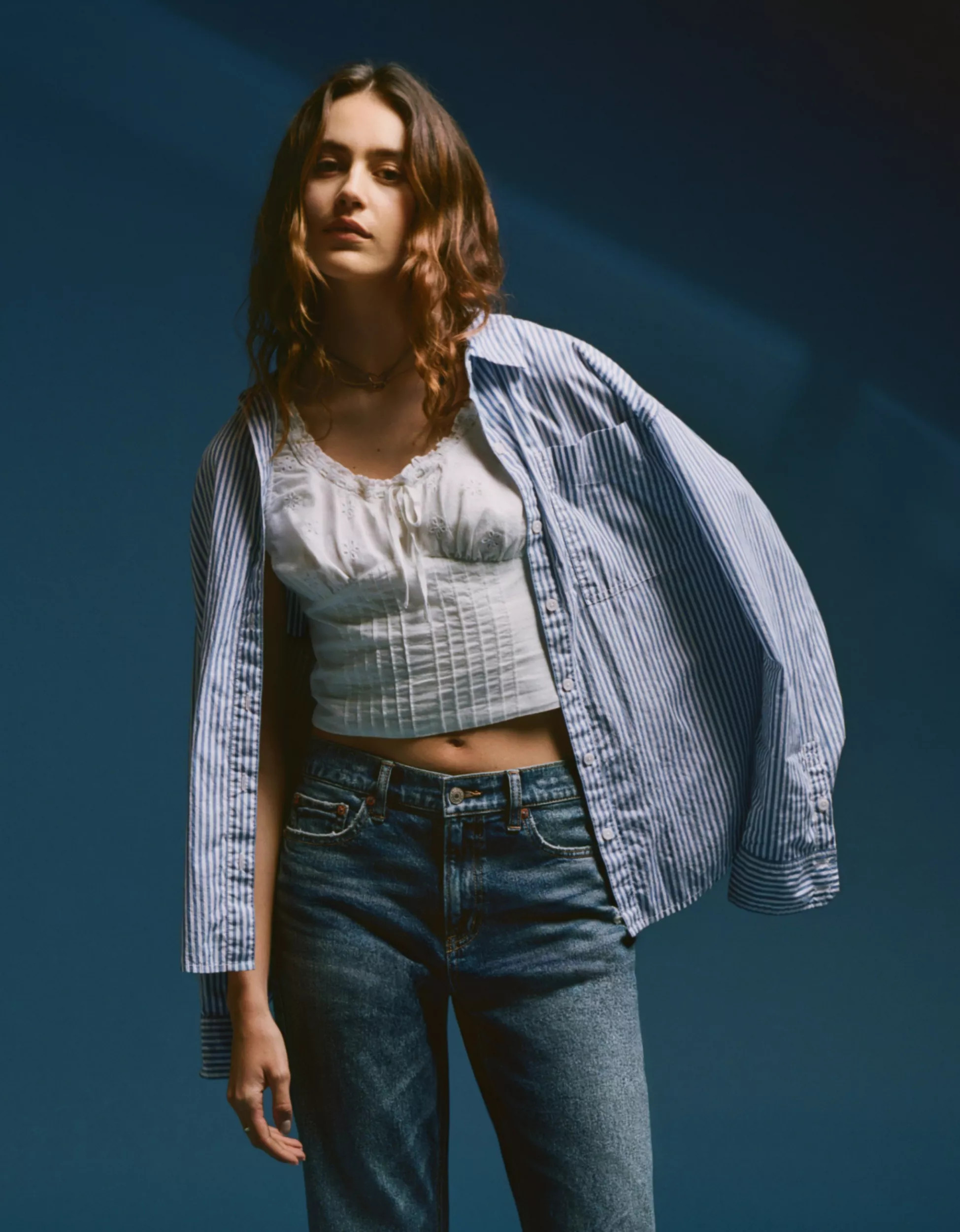 AE Perfect Button-Up Shirt | American Eagle Outfitters (US & CA)