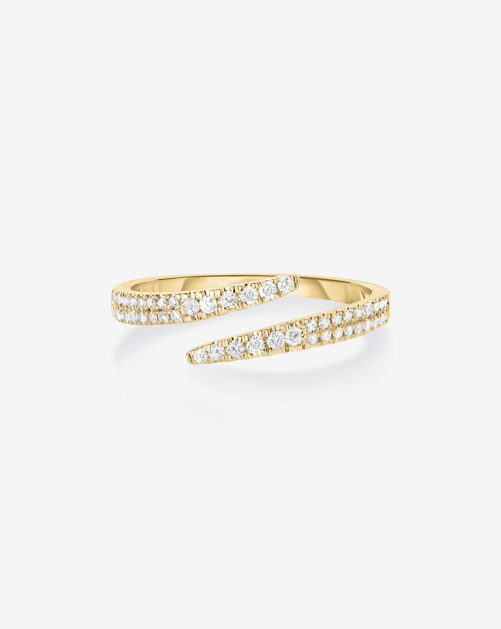 Open Diamond Wrap Ring | Ring Concierge